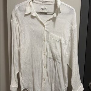 Abercrombie & Fitch White Shirt